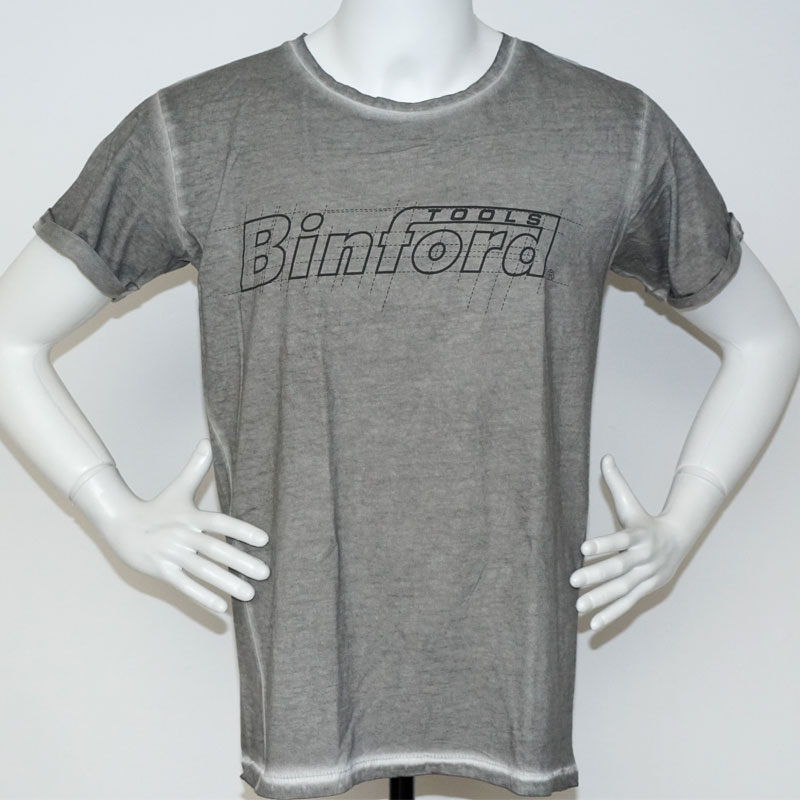 Denimshirt  "Binford" grey clash